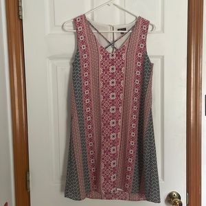 Pink small Lily Rose midi dress